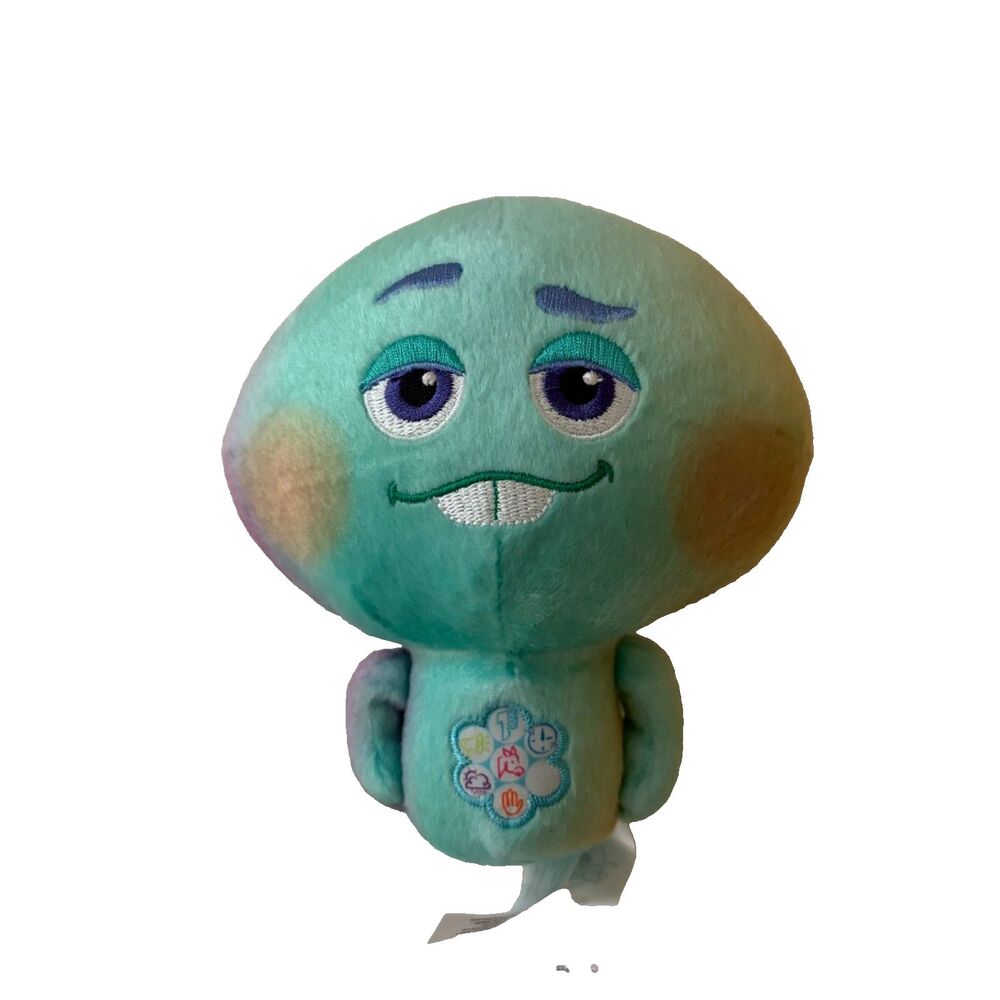 Disney Parks Pixar Soul Plush Bean Bag Stuffed Toy Rainbow 5"
